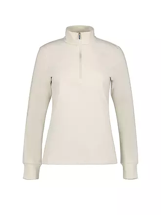 LUHTA | Damen Zipshirt Kivisalmi | beige